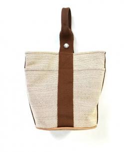 買取・査定情報 HERMES エルメス キャンバストートバッグ ベージュ  