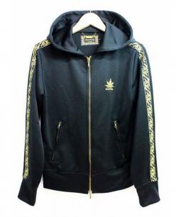 ドレストリップ　drestrip　レザー　パーカー Drestrip - ドレストリップ drestrip ジップアップパーカー 鹿革