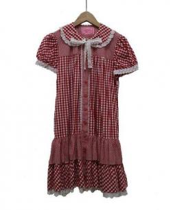 Angelic Pretty ギンガムホリックワンピース 赤 Angelic Pretty(アンジェリック プリティ)ギンガムホリック