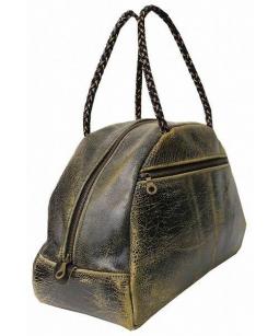 Jas m.b. ボストンバッグ　クラックレザー ジャスエムビー Jas-M.B. クラックレザーボストンバッグスモール