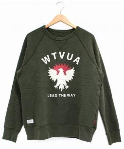 WTAPS ダークグリーン クルーネック トレーナー サイズ X 03 買取・査定情報 WTAPS ダブルタップス クルーネックスウェット 3