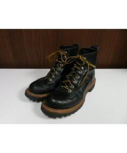 REDWINGレッドウィング　ラインマン2934 廃番 8.5D 良品 10年】レッドウィング 2934 ラインマン 黒 ブラック
