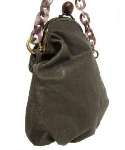 erva エルバ がま口ショルダーバッグ アシュペーフランス　生産中止品　黒 H.P.FRANCE（アッシュペーフランス）の「erva バッグ（）」 - WEAR