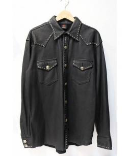 レッドムーン　レザーシャツ　ディアスキン RED MOON(レッドムーン) ディアスキンレザーシャツ」 買取実績