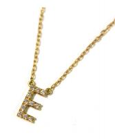 AHKAH アーカー K18 ネックレス イニシャル E 楽天市場】【ギフト品質】アーカー AHKAH ネックレス イニシャル