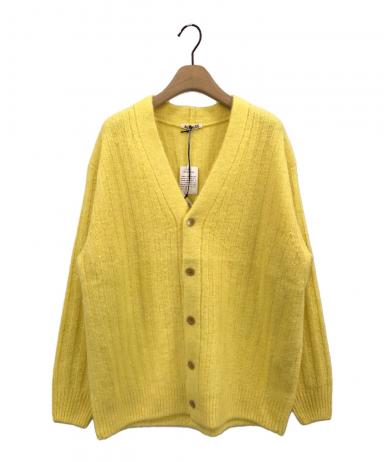 AURALEE ベビーアルパカ Vネックカーディガン