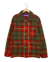 2015秋冬JUNYA WATANABE パッチワークコート 奇跡の入荷！JUNYA WATANABE CdG MANジュンヤ2015SSパッチワーク