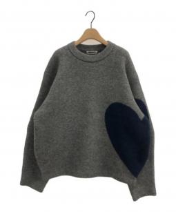 買取・査定情報 NKNIT(ンニット)ハートパターンニット｜洋服や