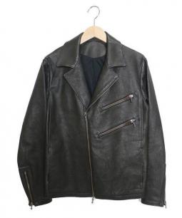 NINE ライダースジャケット ナンバーナイン 14AW レザーライダースジャケット 発売 | NUMBER