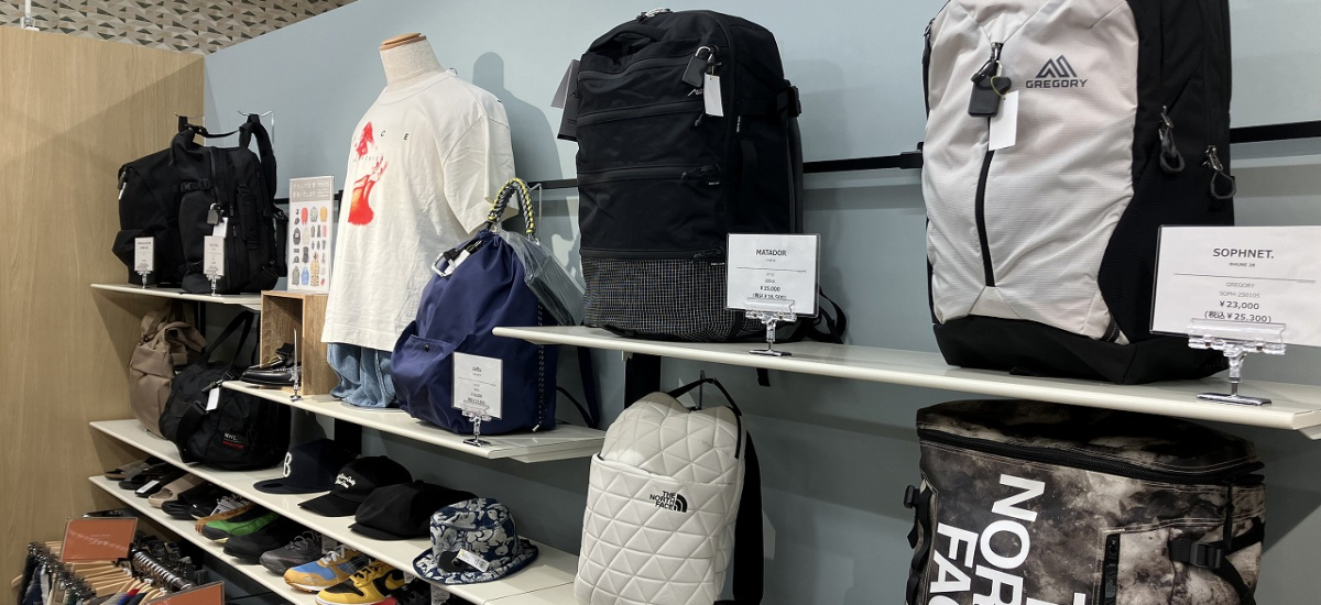 トレンドブランド・ストリートブランド・ヴィンテージ。メンズカジュアルコーナー