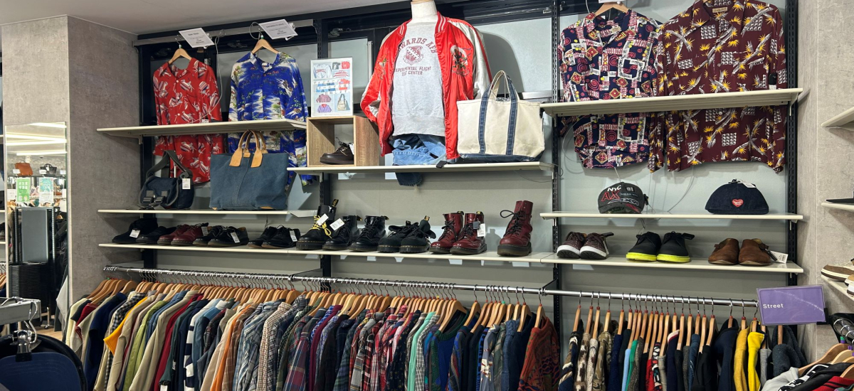 定番かつブーム再燃のメンズアメカジコーナー