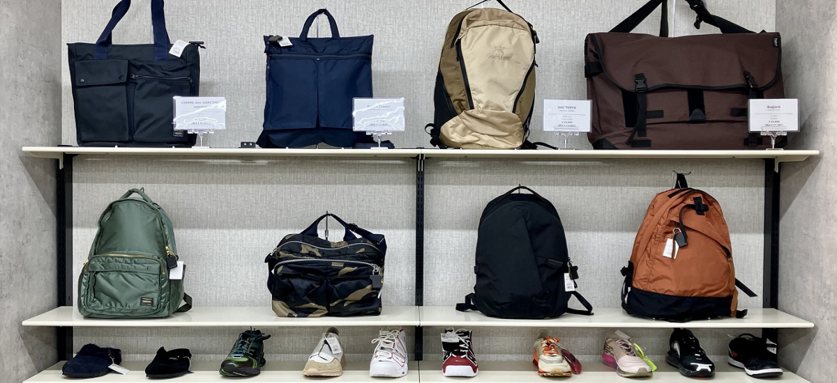 メンズカジュアルコーナー