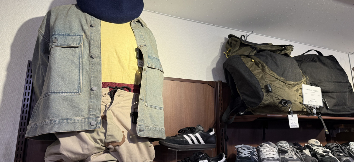 買取強化中。メンズセレクトカジュアル、ドメスティックブランドコーナーをご紹介致します。