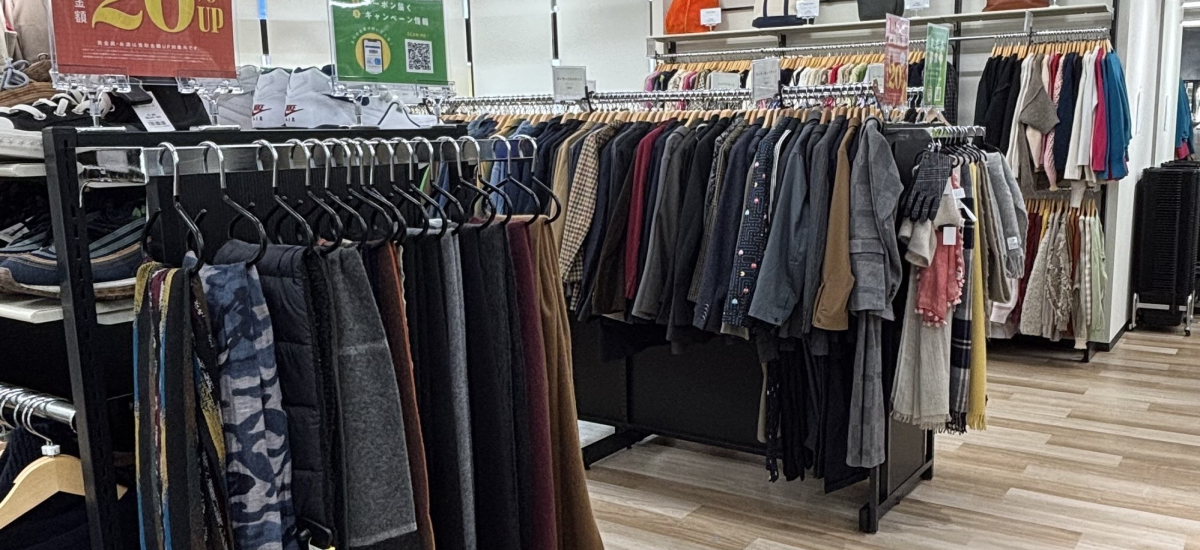 【メンズ・レディースのお洋服を幅広くご用意しております】