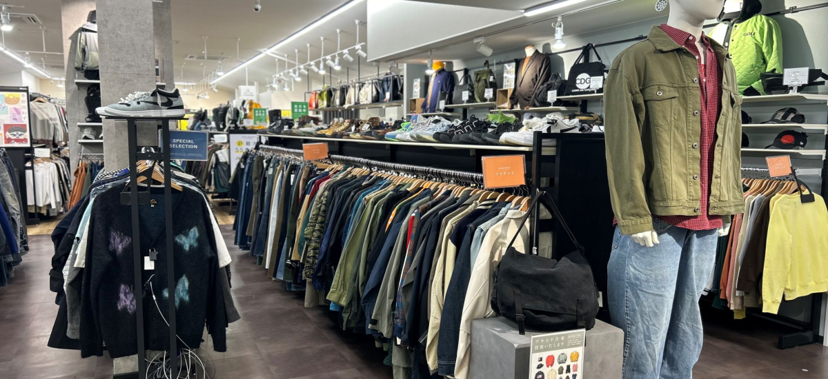 見どころ豊富な広々店内