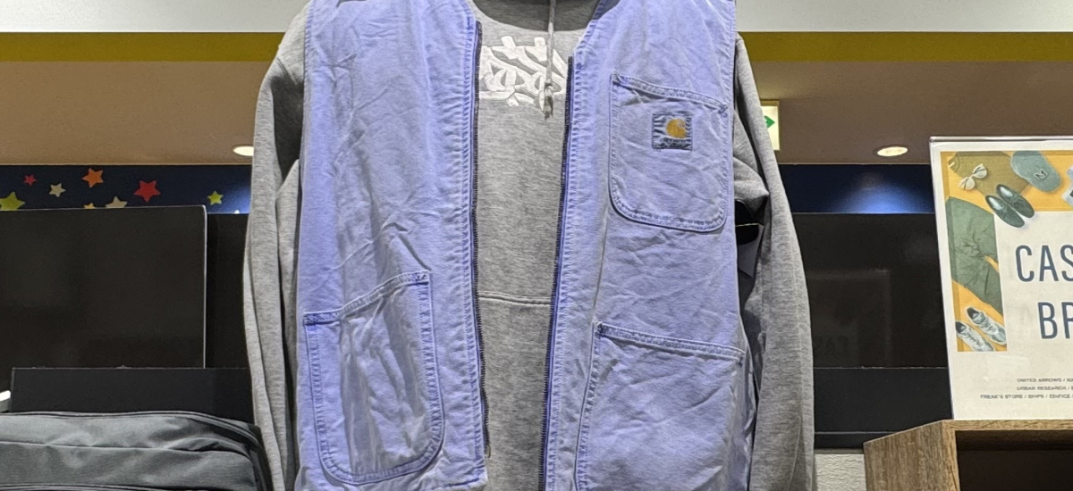 メンズカジュアルコーナー