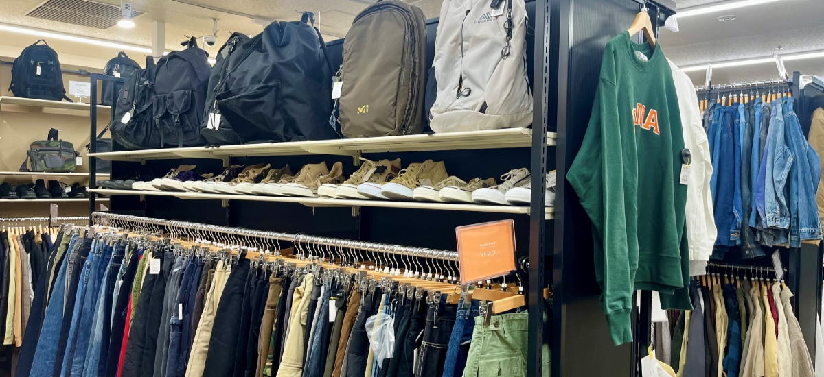 トレンドブランド・ストリートブランド・ヴィンテージ。メンズカジュアルコーナー