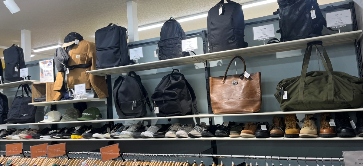 トレンドブランド・ストリートブランド・ヴィンテージ。メンズカジュアルコーナー