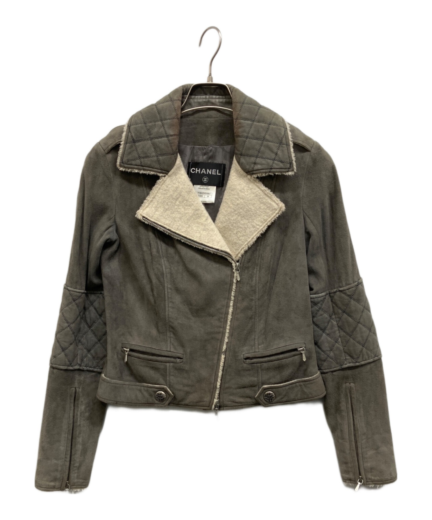 CHANEL / シャネル】スウェードダブルライダースジャケット|モードと
