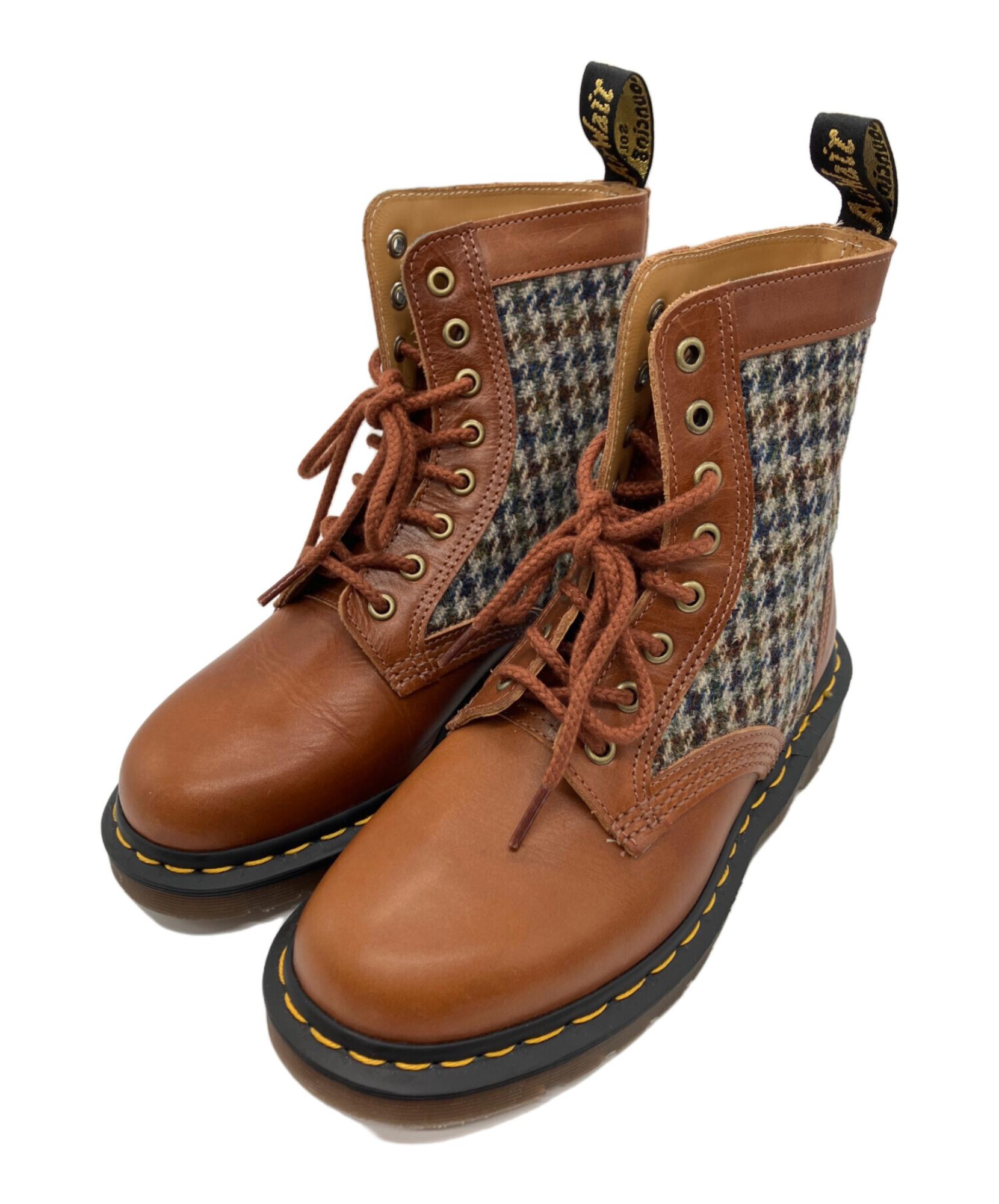 Dr.Martens × Harris Tweed ドクターマーチン 3ホール Dr.Martens / ドクターマーチン】英国の伝統が息づくMIEパスカル