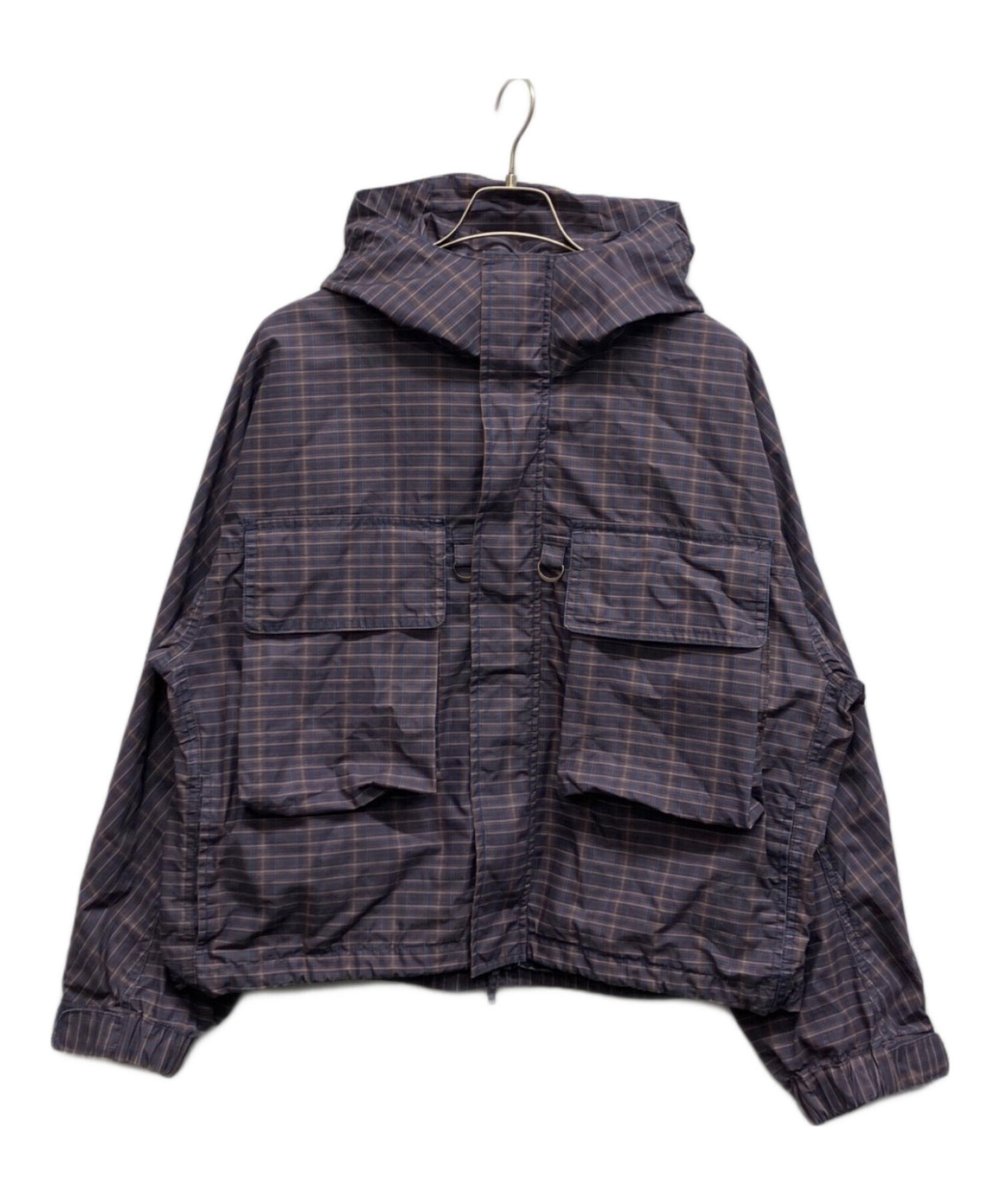 HELLA GREEN / ヘラグリーン】Check Nylon jacket | 街と自然を繋ぐ 