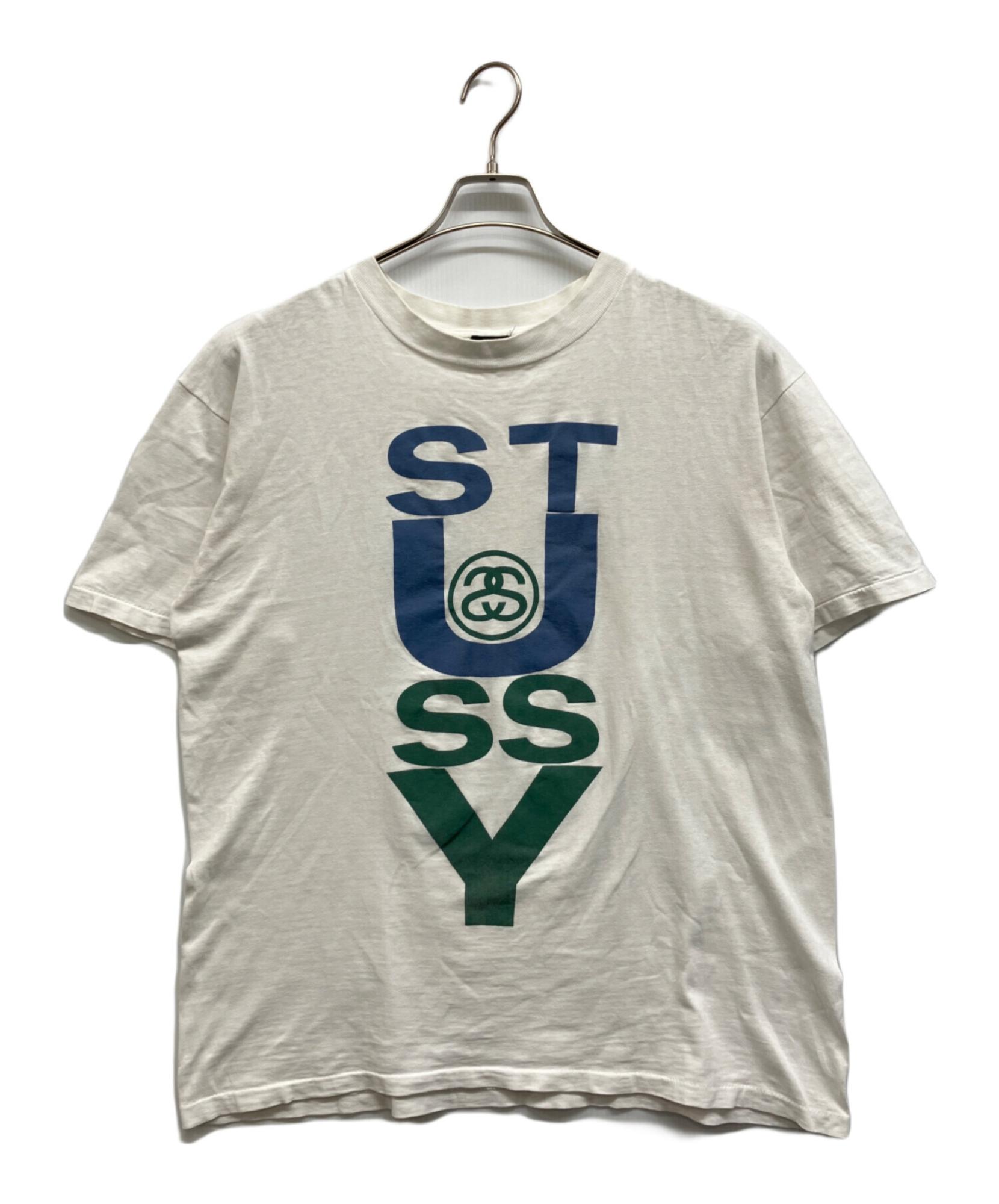 【古着】Stussy 仙台Chapt limited ステューシー stussy / ステューシー】80'sオールドロゴプリントTシャツ | 時代を