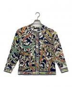 LEONARD FASHION / レオナールファッション】カンカン素材花柄