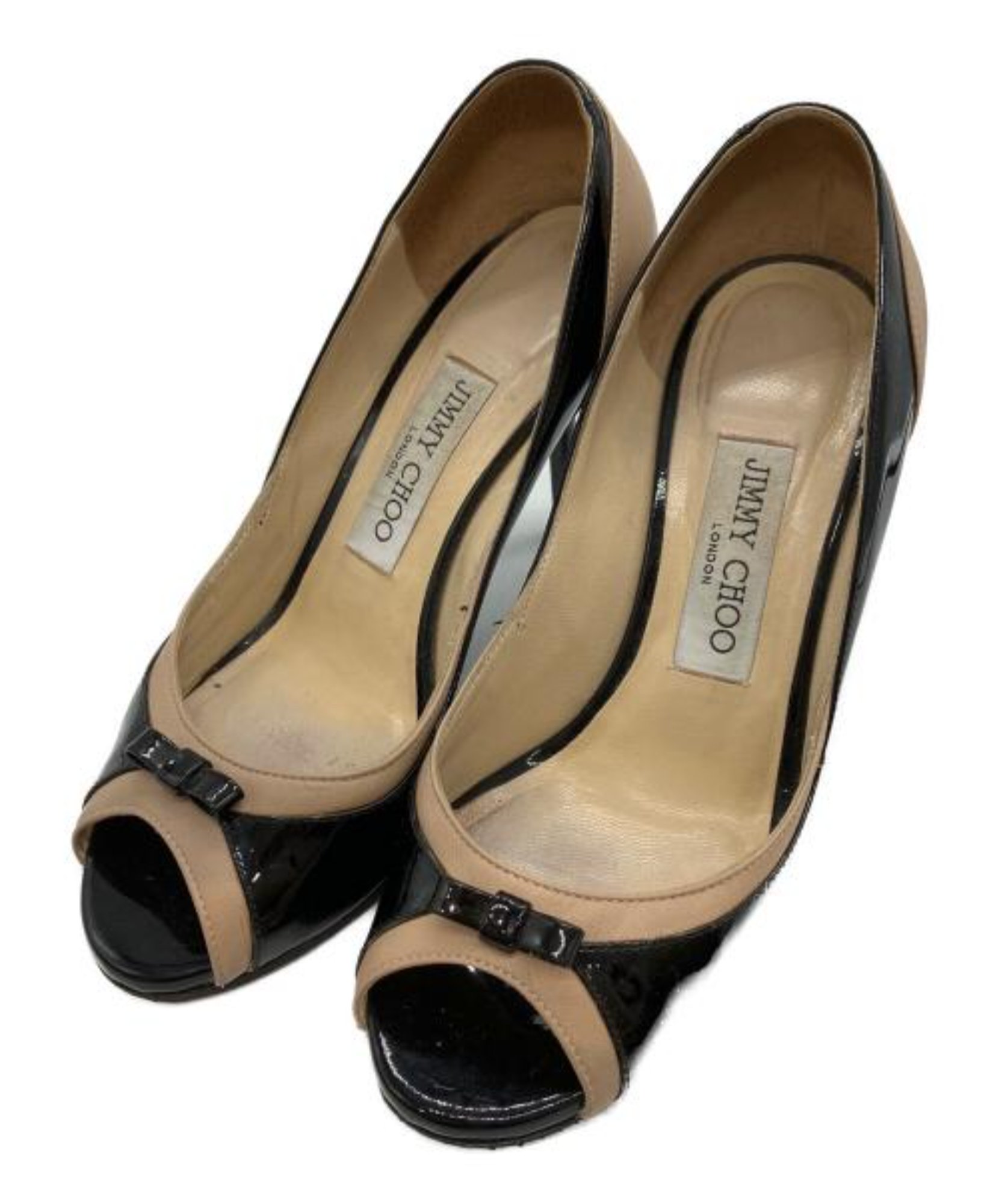 ジミーチュウ JIMMY CHOO パンプス ピンヒール ラウンドトゥ エナメル