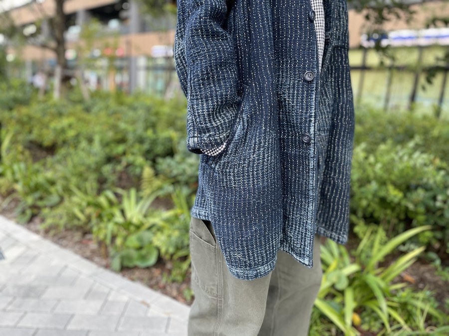 Porter Classic / ポータークラシック】よりSASHIKO LIGHT SUMMER COAT