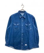 19AW】WTAPS (ダブルタップス) デニムワークフーデッドジャケット