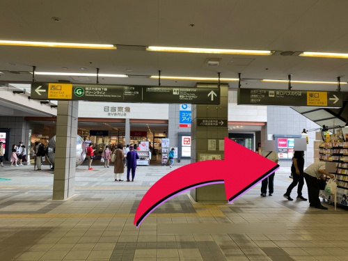 日吉店のアクセス