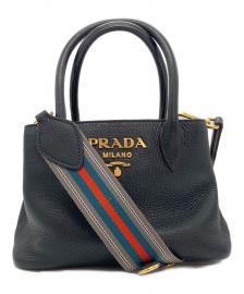 【PRADA / プラダ】2WAYショルダーバッグ | シックな黒が日常を格上げする、大人の本命アイテム