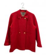 Burberrys 赤 ウールコート サイズ7 男女兼用 BURBERRY - 美品 バーバリー ロンドン BURBERRY LONDON コート
