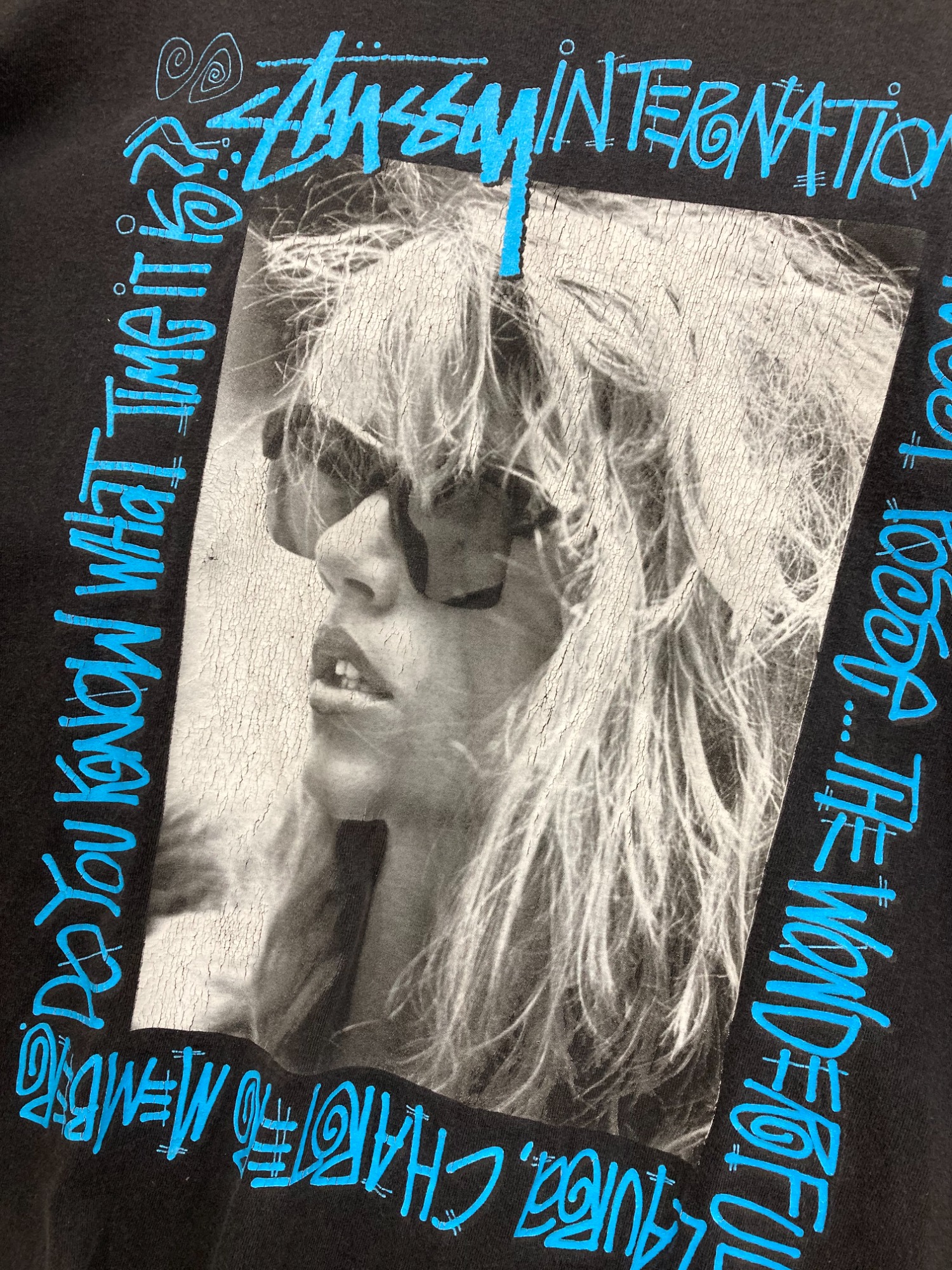 STUSSY/ステューシー】復刻LAURAプリントTシャツを買取入荷