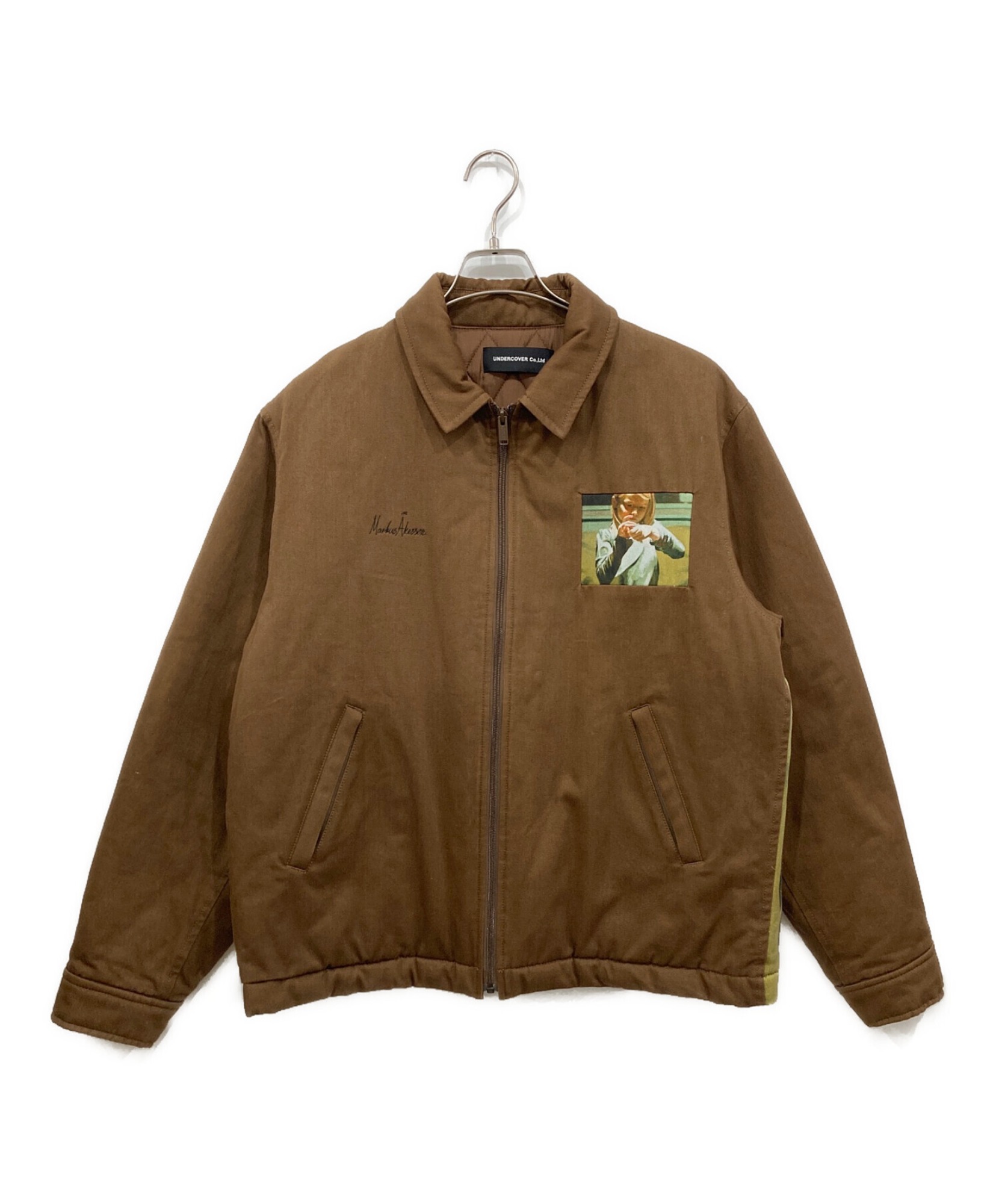 UNDERCOVER（アンダーカバー）よりCツイルパネルプリント中綿ブルゾン