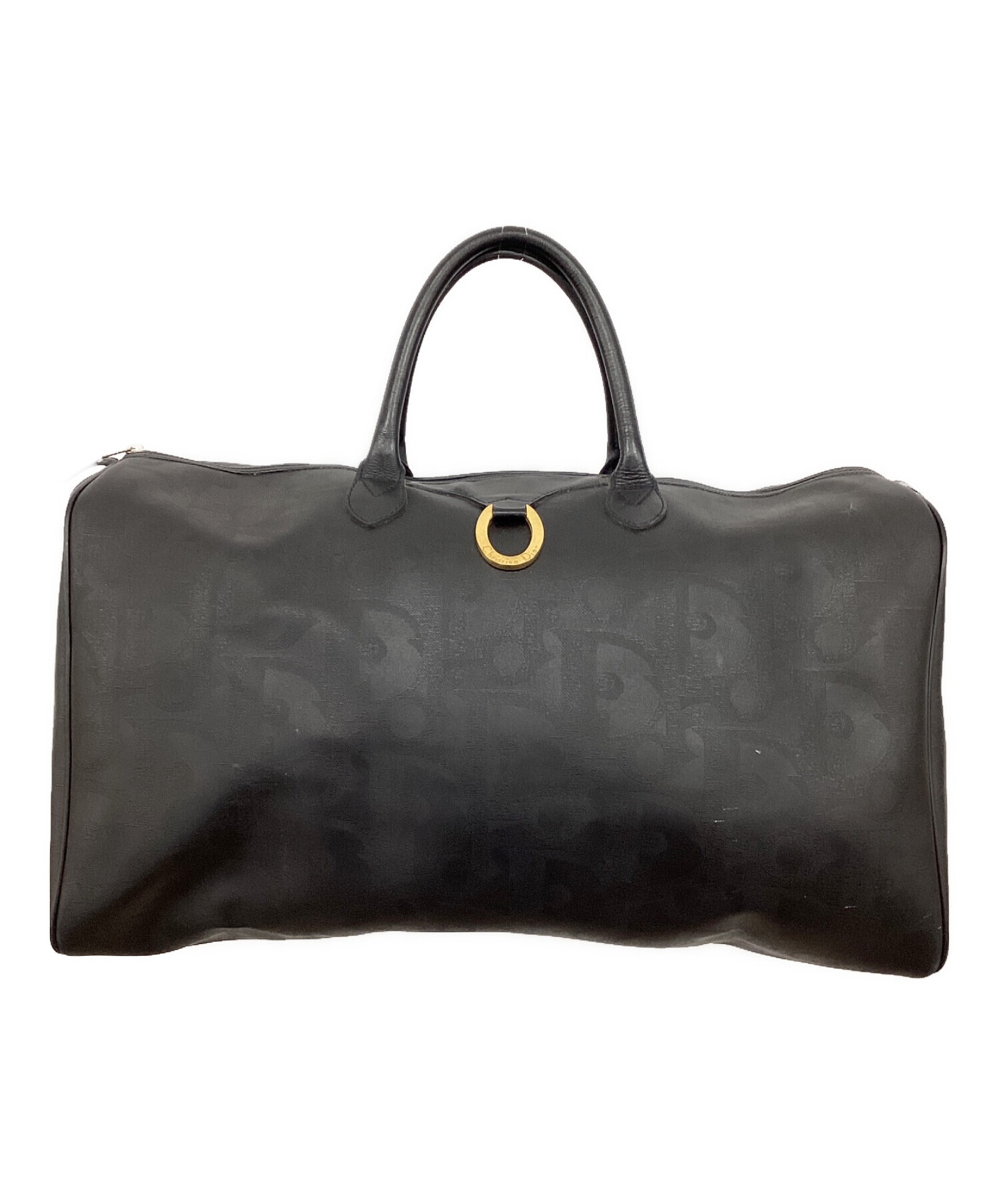 【ジャンクにつき特価！】Christian Dior ボストンバッグ 大容量 Christian Dior / クリスチャン ディオール】より洗練された黒。大人の