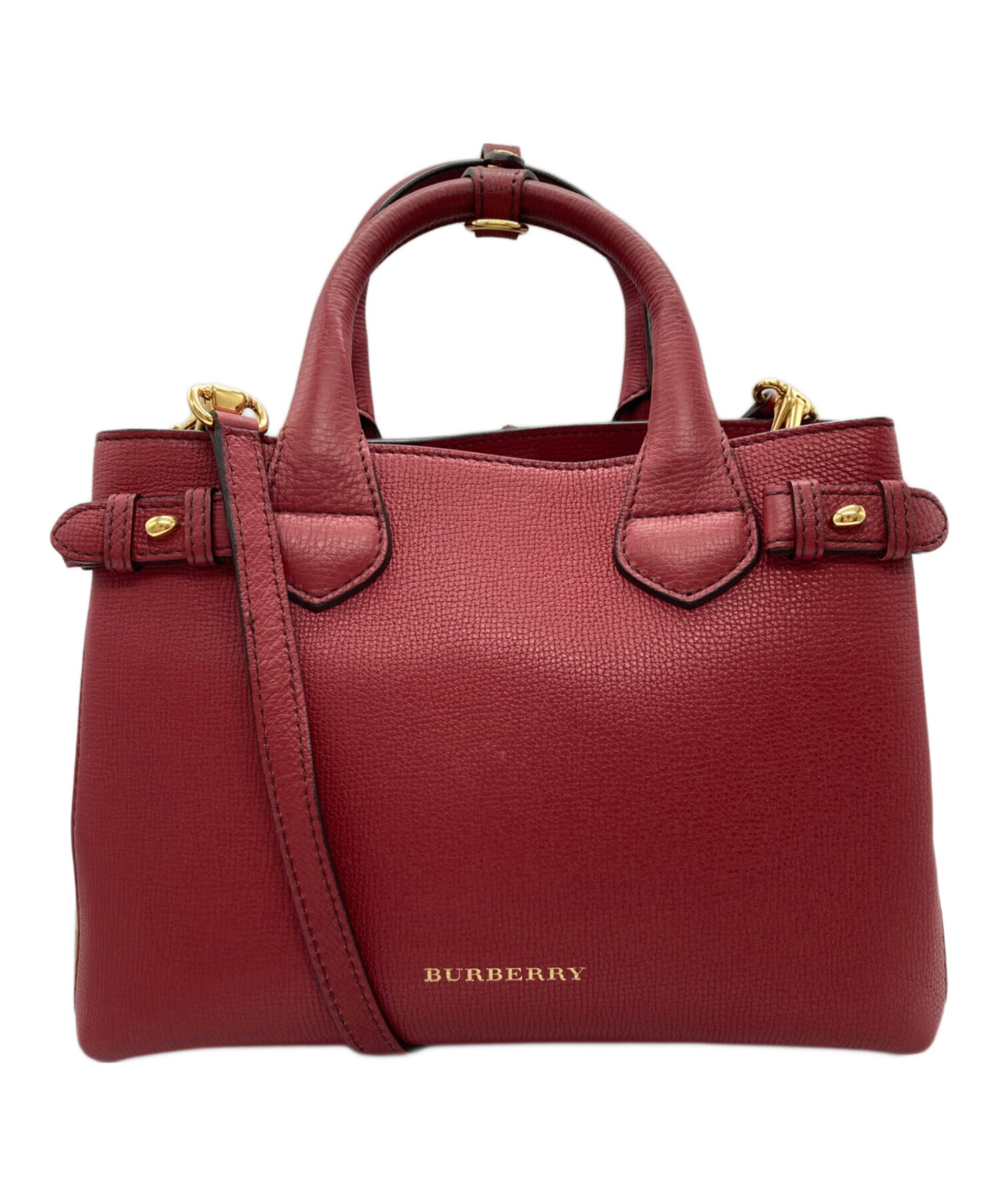 BURBERRY / バーバリー】スモールバナーショルダーバッグ | 伝統の