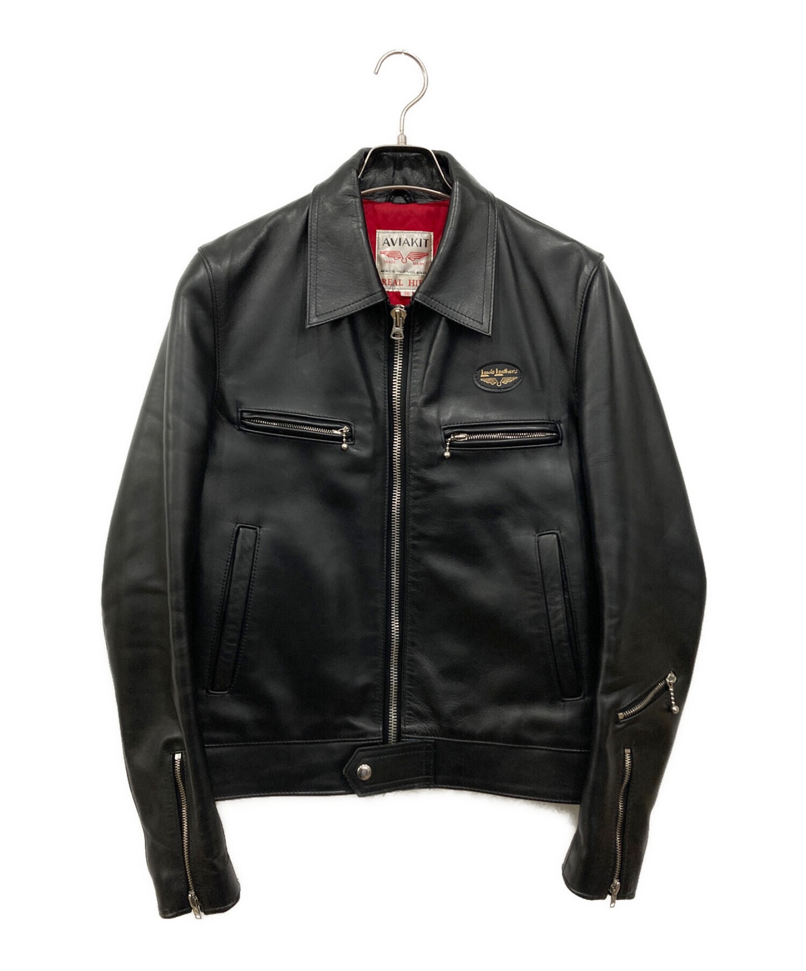 （noryaBBTR）ルイスレザー　ドミネーター　ホースハイド Yahoo!オークション - 美品 ルイスレザー ドミネーター ホースハイド 3