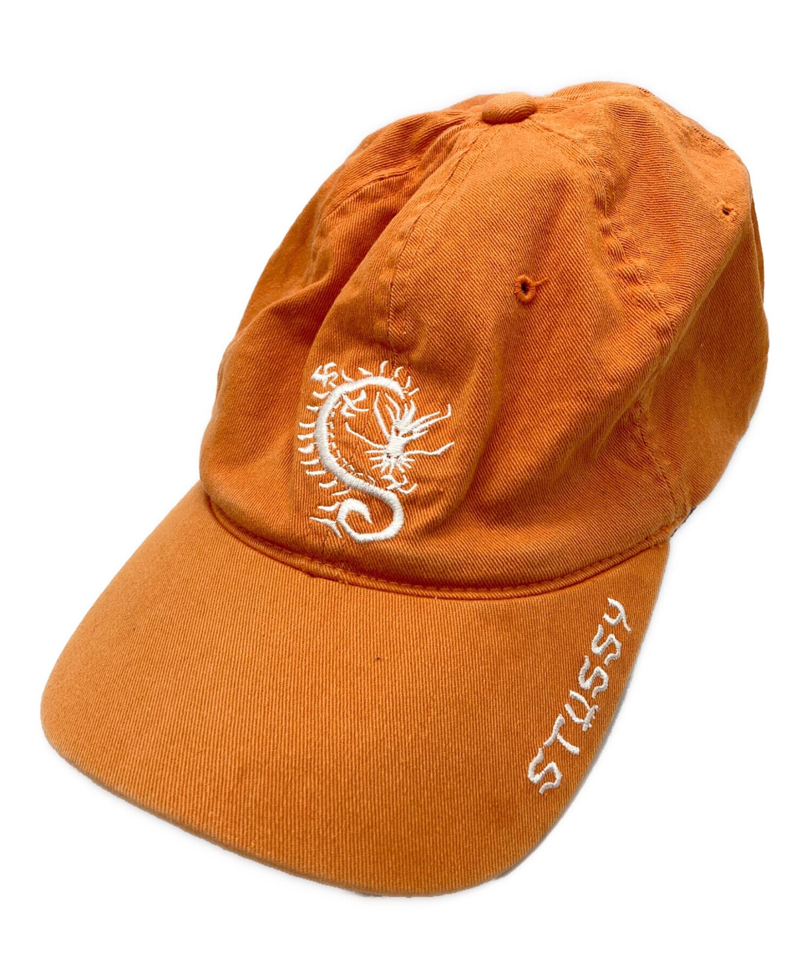 STUSSY / ステューシー】90's ドラゴン刺繍キャップ | 紺タグ期の伝説