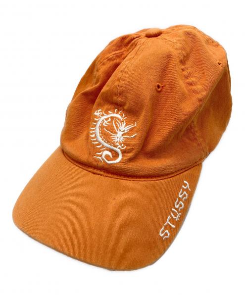 STUSSY / ステューシー】90's ドラゴン刺繍キャップ | 紺タグ期の伝説