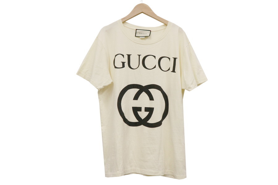 GUCCI（グッチ）インターロッキングプリントTシャツ』ハイブランドT