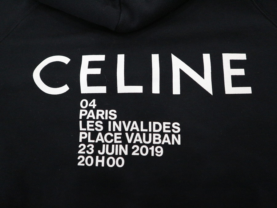 CELINE セリーヌ 19ssインバイトロゴパーカー | accentdental.com.au