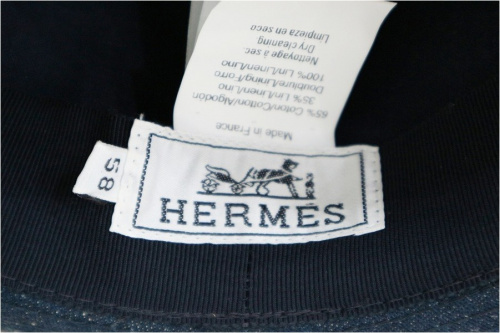 エルメスの中折れハット