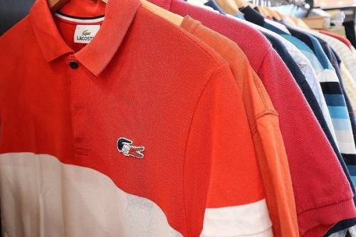ラコステのポロシャツ