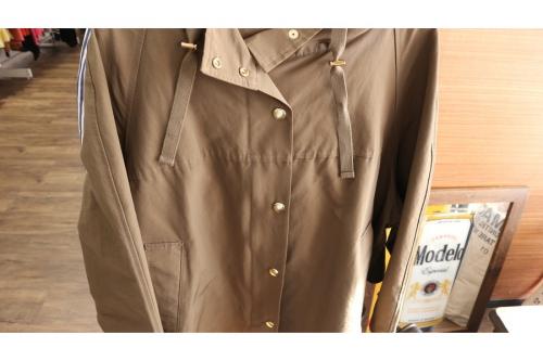 フードブルゾンのレディース