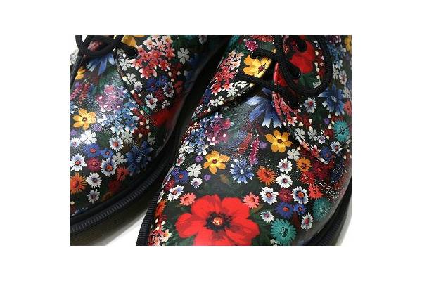 Dr.Martens ドクターマーチン 花柄 3ホール