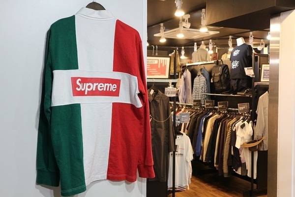 supremeラガーシャツ