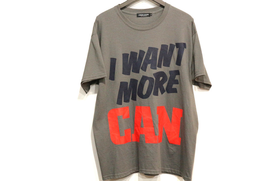 UNDERCOVER I WANT MORE CAN Tシャツ 4 UNDER COVER/アンダーカバー】”Can I Want More