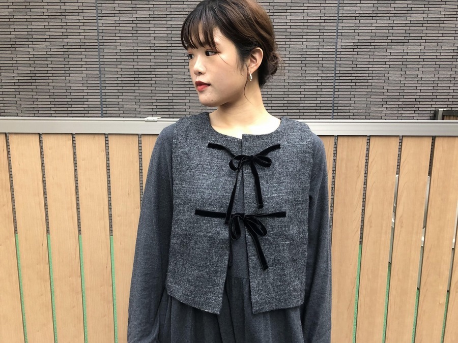 nest robe/ネストローブ】 リネンウールツイルベスト 入荷しました ...