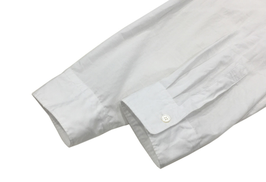 COMME des GARCONS  DEUX 切替シャツ　L ホワイト COMME des GARCONS DEUX 切替シャツ L ホワイト コムデギャルソン